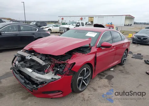 2018 Honda Accord Sport from USA, damaged, VIN 1HGCV1F37JA016361